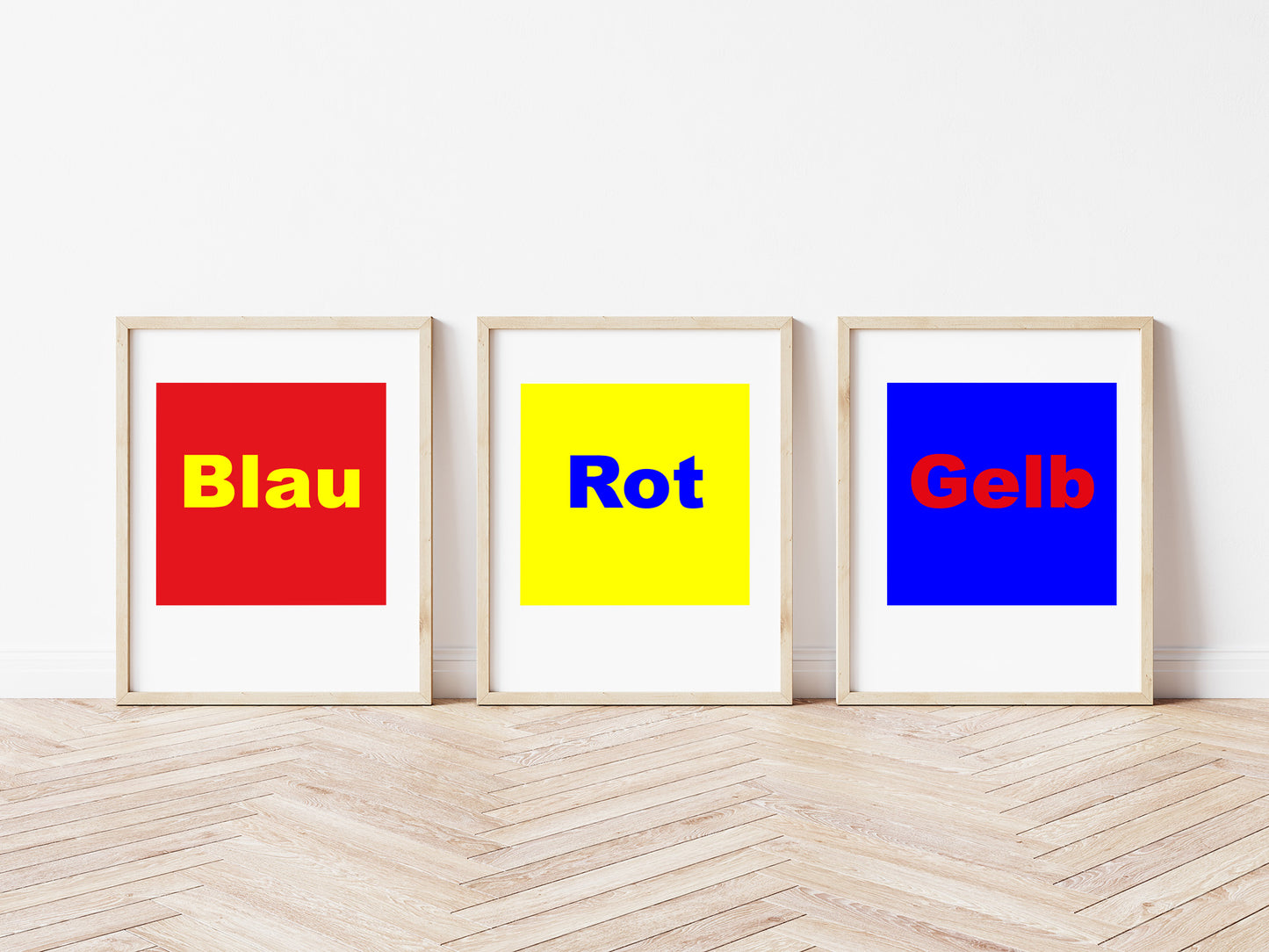 SET Rot/Blau/Gelb