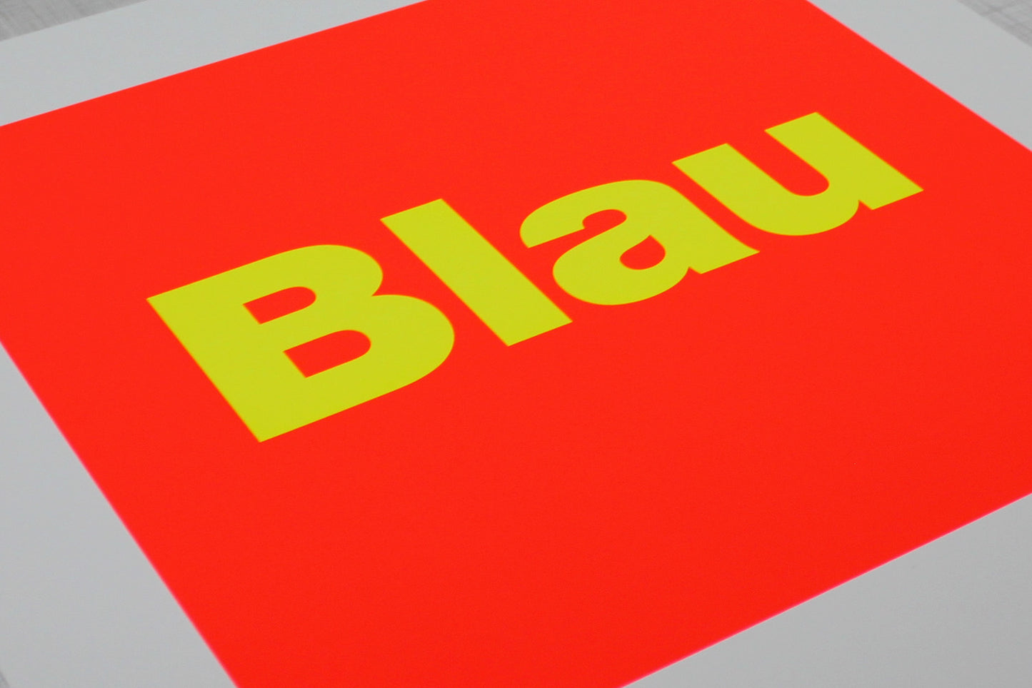 Blau